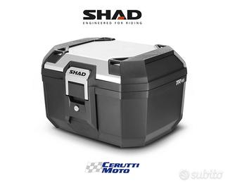 Bauletto posteriore Shad Terra TR46 grigio + schie