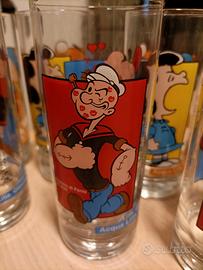 Bicchieri dei cartoni animati 