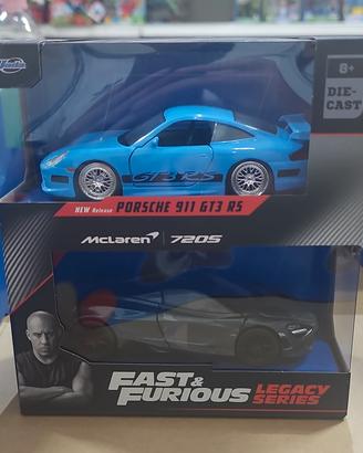 Jada toys auto fast and furious 2 pz 