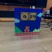 Orologio Led Super Mario