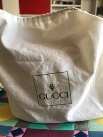 Borsa vintage Gucci verde cachi serie n.0011151526