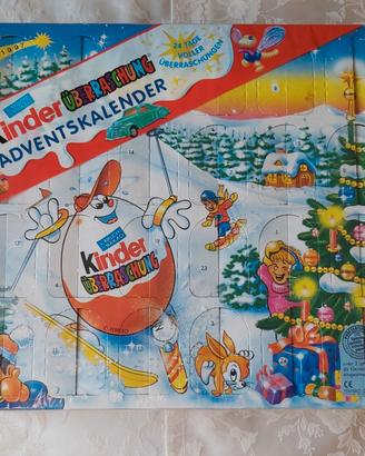 Calendario Tedesco Kinder dell' Avvento anno 1997