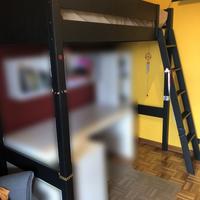 Struttura Letto Singolo a Soppalco