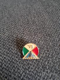 spilla esercito militare tricolore 91 1991 alpini 