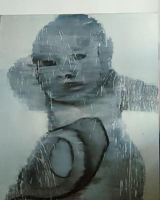 Dipinto "Addome", M.Fabbri, A120xL100, 2003