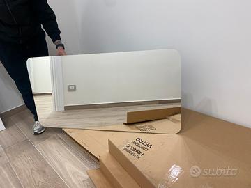 Specchio da bagno retro illuminato