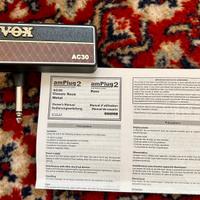 Vox amPlug2 AC30 + Arion Tuner in omaggio