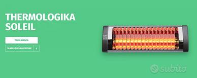 Lampada radiante Vortice Thermologika Soleil 1500W