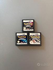 🎮Lotto di 3 giochi Pokémon per Nintendo DS (solo