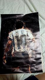 stampa su tela Maradona numero 10 Argentina 