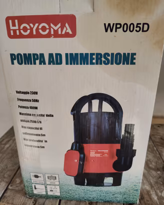 Pompa ad immersione 