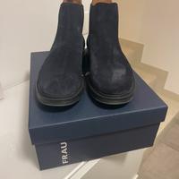 FRAU Beatles uomo blu in suede