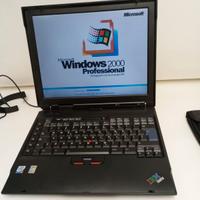 Ibm thinkpad A31 portatile vintage 2002