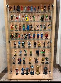 Supereroi dc comics in piombo dipinti a mano