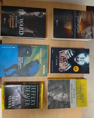 Lotto di 6 libri 