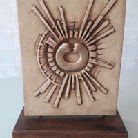 Scultura del maestro Mario Balliana, no Fontana.