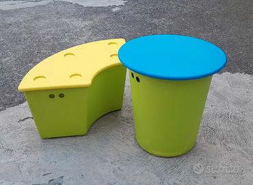 Mobili contenitore IKEA per bambini - panca tavolo