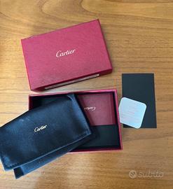 Scatola Cartier per portafogli o porta carte