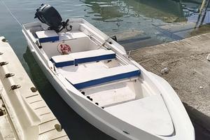 Barca 4,20mt con motore mercury 20cv ecoscandaglio