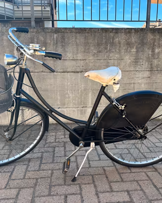 BICICLETTA OLANDESINA DA DONNA NERA