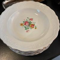 Servizio piatti vintage in ceramica Galvani