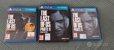 Lotto The Last of Us PS4 - Remastered + Parte 2 Sp
