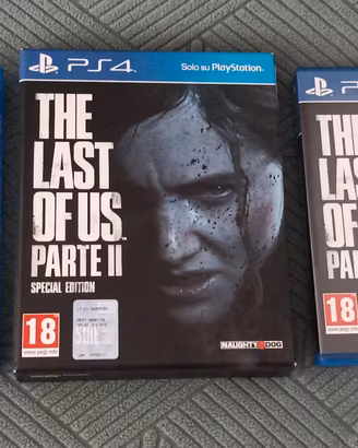 Lotto The Last of Us PS4 - Remastered + Parte 2 Sp