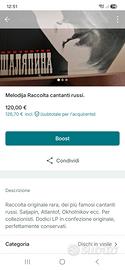 Melodija raccolta cantanti russi.