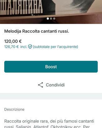 Melodija raccolta cantanti russi.