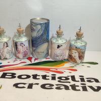 LOTTO GIN JROSE PIU' SCATOLA 4 BOTTIGLIE VUOTE 