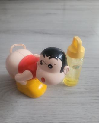 Cartone crayon shin chan  scoreggia macchina elett