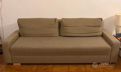 Divano letto IKEA matrimoniale con contenitore