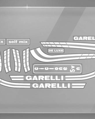 GARELLI CICLONE COLORE BIANCO kit completo ADESIVI