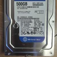 N. 2 Hard Disk WD Western Digital 500 GB