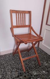 Sedia pieghevole Fratelli Reguitti. Adulto