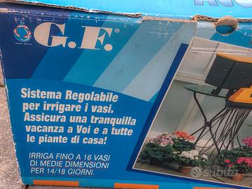 ACQUAGENIUS G.F. SISTEMA REGOLABILE IRRIGAZIONE
