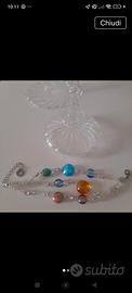 Bracciali vintage in vetro murano 