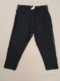 Leggings sport uomo Kalenji neri ginocchio