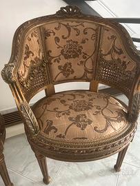Salottino antico stile luigi filippo