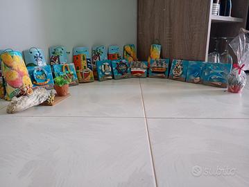 souvenir fatti a mano con immagini siciliane