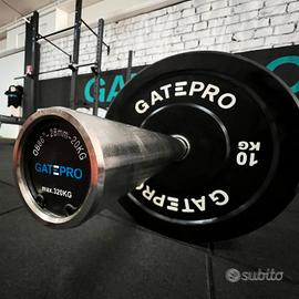 kit 10 dischi bumper GATEPRO 10kg sconto -40%