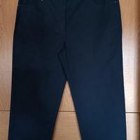 Pantaloni pinocchietto blu Carla Ferroni tg.44
