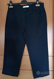 Pantaloni pinocchietto blu Carla Ferroni tg.44