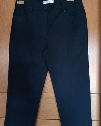 Pantaloni pinocchietto blu Carla Ferroni tg.44