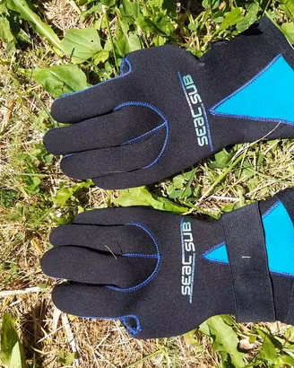 guanti sub neoprene per canoa kayak sup 