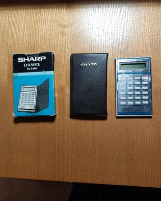 Calcolatrice vintage SHARP ELSI MATE -8159 