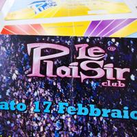 Lotto 10 Flyers " Le Plaisir" 
