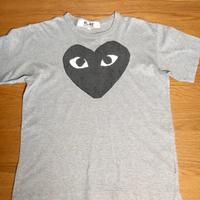 Comme Des Garçons Play T-shirt con stampa cuore