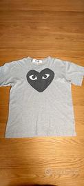 Comme Des Garçons Play T-shirt con stampa cuore