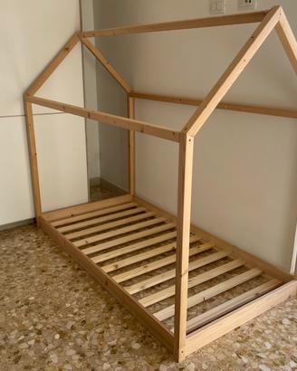 Struttura letto Montessori misura 80x160